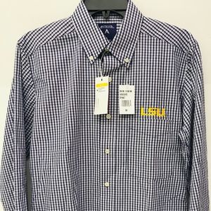 LSU Tigers Lg Sleeve Mens Small Shirt Aniqua